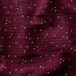 Double Gauze PIMIZ Purple / Gold